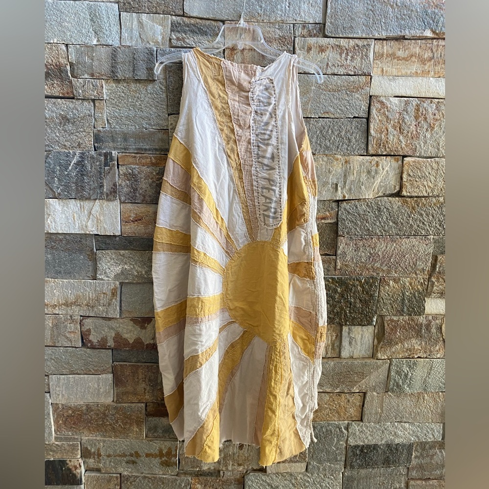 Magnolia Pearl sunburst cotton dress